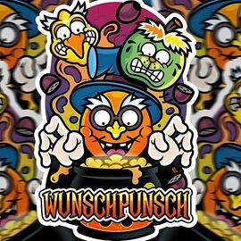 Тютюн Creepy Wunschpunsch (Цитрус Пунш Виноград) 100 гр