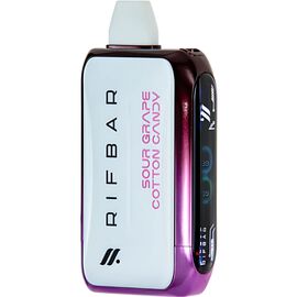 Одноразка RifBar Turbo X 25000 Sour Grape Cotton Candy (Кислий Виноград Солодка Вата)