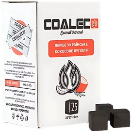 Уголь кокосовый Coaleco (КоалЭко) 72 кубика 1 кг