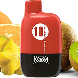 Одноразка Katana 5000 Carambola Kiwi Green Orange (Карамбол Ківі Апельсин)