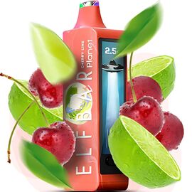 Одноразка Elf Bar Planet 25000 Cherry Lime (Вишня Лайм)