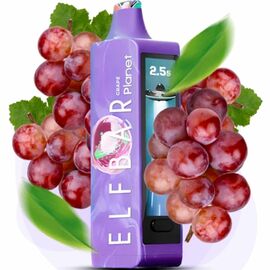 Электронная сигарета Elf Bar Planet 25000 Grape (Виноград)