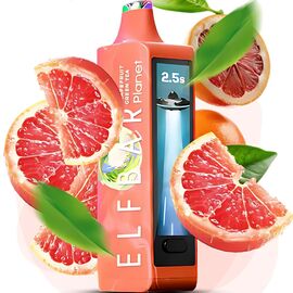 Одноразка Elf Bar Planet 25000 Grapefruit Green Tea (Грейпфрут Зелений Чай)