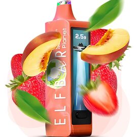 Одноразка Elf Bar Planet 25000 Strawberry Peach (Полуниця Персик)