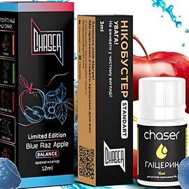 Жидкость Набор Chaser Black Blue Raz Apple 30мл 5%