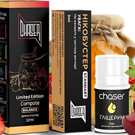 Жидкость Набор Chaser Black Compote 30мл 5%