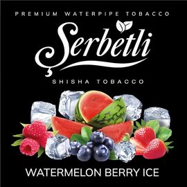 Тютюн Serbetli Watermelon Berry Ice (Кавун Ягоді Лід) 500 гр
