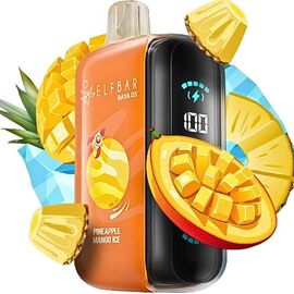 Одноразка Elf Bar RAYA D3 25000 Pineapple Mango Ice (Ананас Манго Лід)