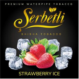 Табак Serbetli Strawberry Ice Cream (Клубничное Мороженое) 100 гр