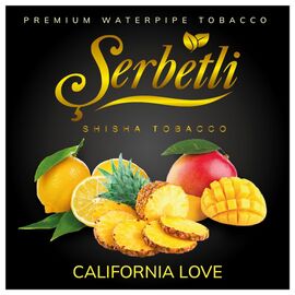 Тютюн Serbetli California Love (Ананас Манго Лимон) 100 гр