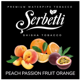 Табак Serbetli Peach Passion Fruit Orange (Персик Маракуйя Апельсин) 100 гр