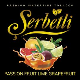 Тютюн Serbetli Passionfruit Lime Grapefruit (Маракуйя Лайм Грейпфрут) 500 гр