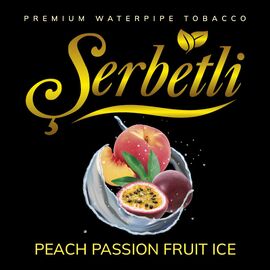 Тютюн Serbetli Ice Peach Maracuja (Щербетлі Айс Персик Маракуя) 500 грам