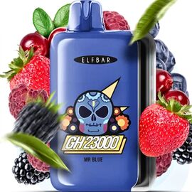 Одноразка Elf Bar GH23000 Mr Blue (Чорниця Малина Лід)