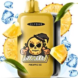 Одноразка Elf Bar GH23000 Pineapple Ice (Ананас Лід)