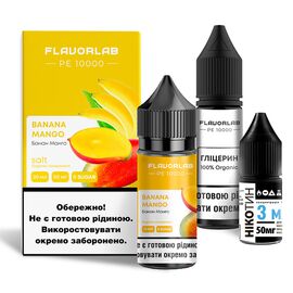 Жидкость Набор Flavorlab PE 10000 Banana Mango (Банан Манго) 30мл  5%