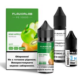 Рідина Набір Flavorlab PE 10000 Kiwi Apple (Ківі Яблуко) 30мл 5%