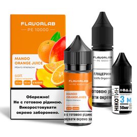 Жидкость Набор Flavorlab PE 10000 Mango Orange Juice (Манго Апельсин Сок) 30мл 5%