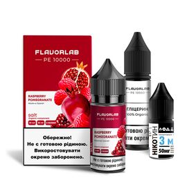Рідина Набір Flavorlab PE 10000 Raspberry Pomegranate (Малина Гранат) 30мл 5%