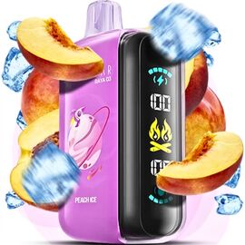 Одноразка Elf Bar RAYA D3 25000 Peach Ice (Персик Лід)