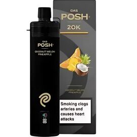 Одноразка Das Posh 20000 Coconut Melon Pineapple (Кокос Диня Ананас)