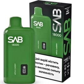 Одноразка SAB 18000 Apple Cherry (Яблоко Вишня)