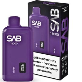 Одноразка SAB 18000 Secret (Виноградная Жвачка)
