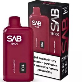 Одноразка SAB 18000 Wild Cranberry (Дикая Клюква)