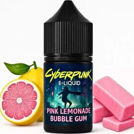 Рідина Cyberpunk Pink Lemonade Bubble Gum (Рожевий Лимонад Жуйка) 30мл 5%