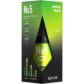 Рідина Elix Crystal Apple Pear (Яблуко Груша) 30мол 5%