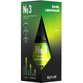 Рідина Elix Crystal Basil Lemonade (Базилік Лимонад) 30мл 5%