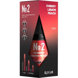 Жидкость Elix Crystal Cherry Lemon Peach (Вишня Лимон Персик) 30мл 5%