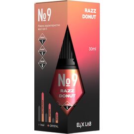 Жидкость Elix Crystal Razz Donut (Малиновый Пончик) 30мл 5%