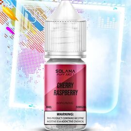 Рідина SOLANA LIQUID Cherry Raspberry (Вишня Малина) 30мол 5%