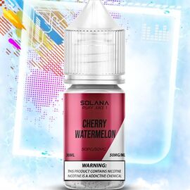 Рідина SOLANA LIQUID Cherry Watermelon (Вишня Кавун) 30мл 5%