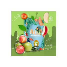 Безнікотинова Суміш Aloha (Алоха Яблуко) 100 гр