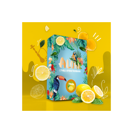Безникотиновая Смесь Aloha (Алоха Лимон) 100 грамм