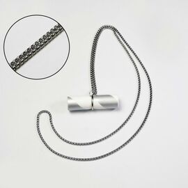 Персональний Мундштук для кальяну На ланцюжку Чорний