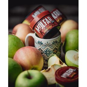 Тютюн Molfar Spirit Ньютон (Зелене Яблуко Лід) 100 гр Тютюн Molfar Spirit Ньютон (Зелене Яблуко Лід) 100 гр