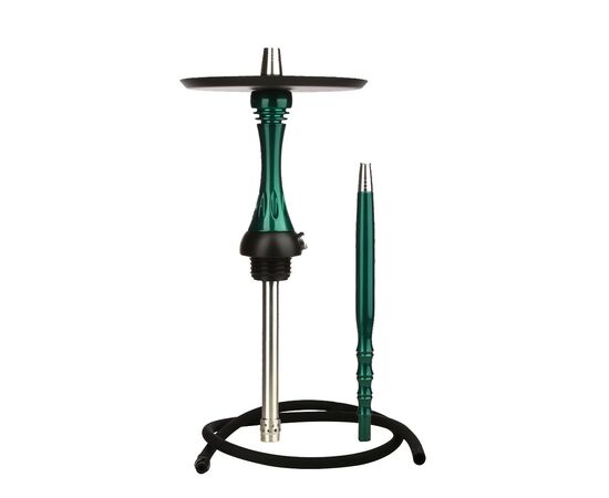 Шахта для Кальяну Alpha Hookah Model X – Green Candy (зелений лак) Шахта для Кальяну Alpha Hookah Model X – Green Candy (зелений лак)