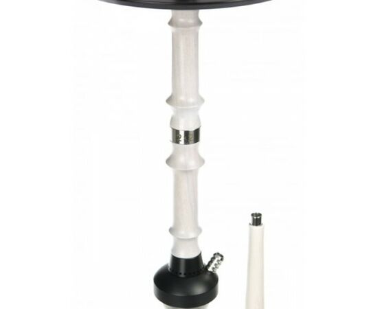 Кальяни 2X2 Hookah (Україна) V1 White з колбою Steamulation Black Кальяни 2X2 Hookah (Україна) V1 White з колбою Steamulation Black