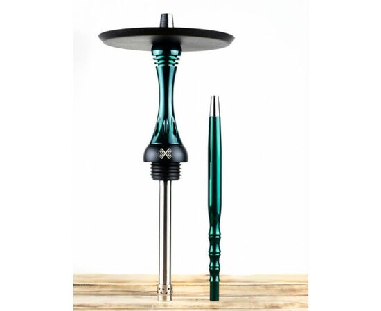 Шахта для Кальяну Alpha Hookah Model X – Green Candy (зелений лак) Шахта для Кальяну Alpha Hookah Model X – Green Candy (зелений лак)