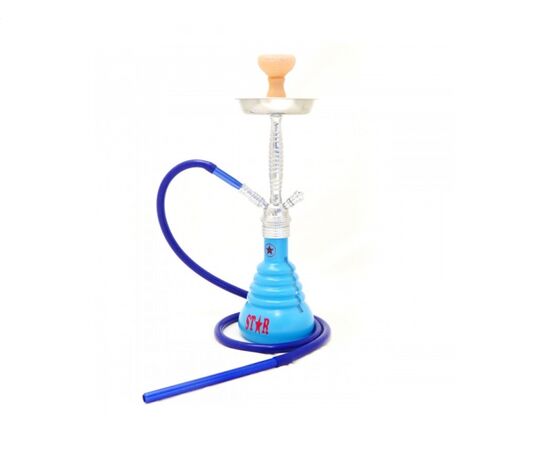 Кальяни Amy Deluxe 4 Stars 410 синій Кальяни Amy Deluxe 4 Stars 410 синій