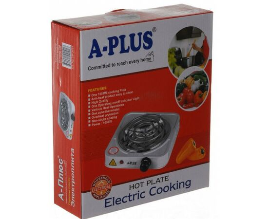 Плитка для розпалювання вугілля А-Плюс 1000W Плитка для розпалювання вугілля А-Плюс 1000W