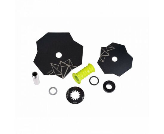 Кальяни Embery (Ембері) MONO Mini Flip Yellow black Кальяни Embery (Ембері) MONO Mini Flip Yellow black