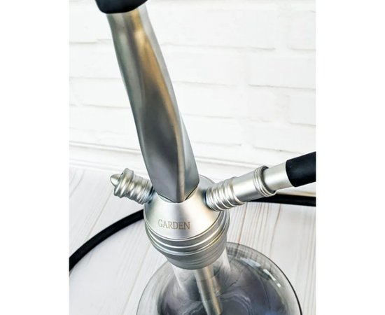 Кальяни Garden Premium Silver 6101 сріблястий Кальяни Garden Premium Silver 6101 сріблястий