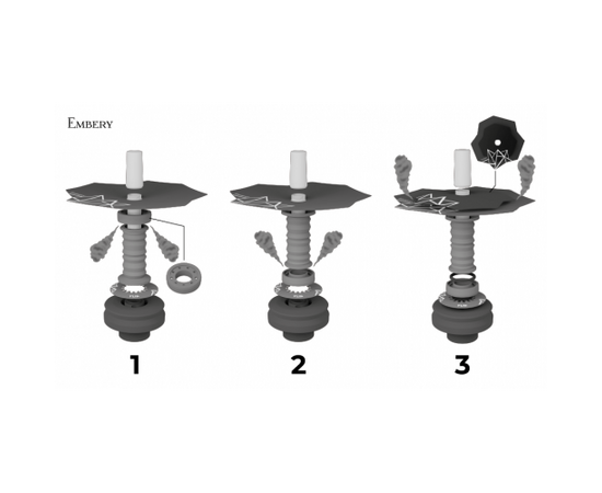 Кальяни Embery MiniMONO Flip (Ембері) Кальяни Embery MiniMONO Flip (Ембері)