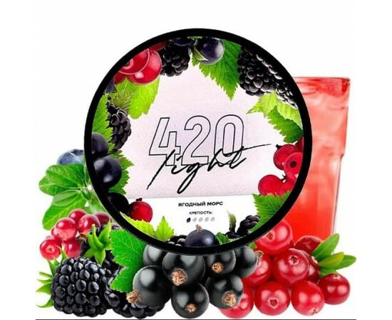 Тютюн 420 Light Line Ягідний Морс 100 грам Тютюн 420 Light Line Ягідний Морс 100 грам