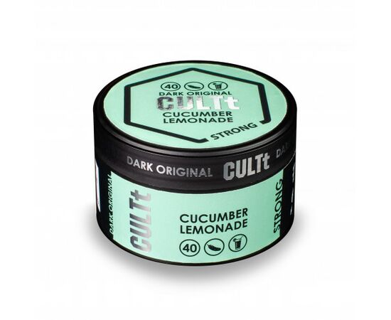 Тютюн CULTT Strong DS40 Cucumber Lemonade (Огірковий Лимонад) 100гр Тютюн CULTT Strong DS40 Cucumber Lemonade (Огірковий Лимонад) 100гр