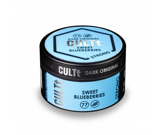 Тютюн CULTT Strong DS33 Sweet Blueberries (Солодка Чорниця) 100гр Тютюн CULTT Strong DS33 Sweet Blueberries (Солодка Чорниця) 100гр